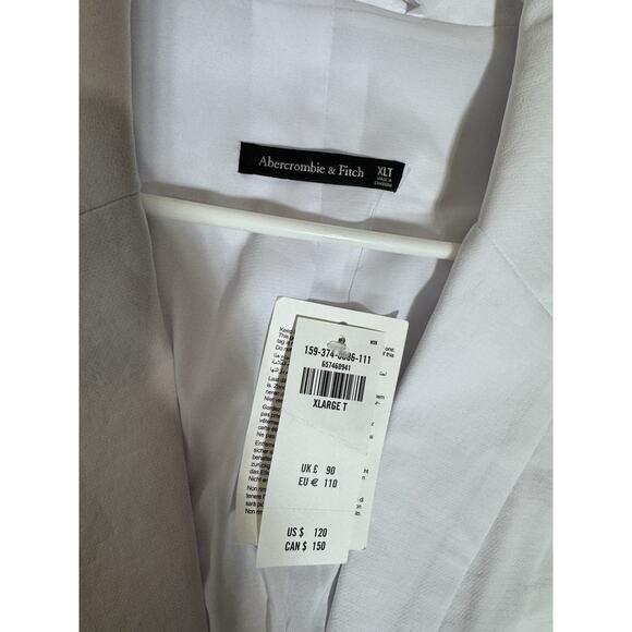 Abercrombie & Fitch Crepe Blazer Dress size XL Tall NWT Academia Preppy - Picture 5 of 8